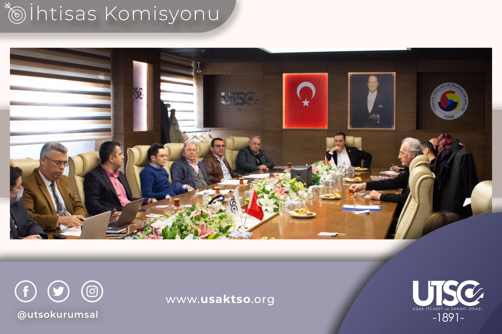 UTSO TEKSTİL SEKTÖRÜ İHTİSAS KOMİSYONU TOPLANTISI - Uşak Ticaret ve ...